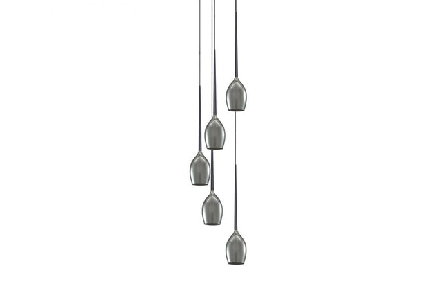 Azzarddo Lampada Izza 5 AZ2939 Grigio