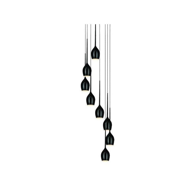 Azzarddo Lampada Izza 8 AZ0159 Nero