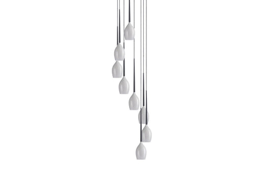 Azzarddo Lampada Izza 8 AZ0160 Bianco