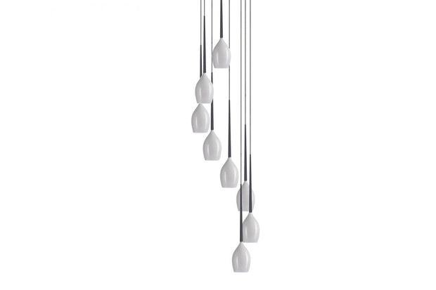 Azzarddo Lampada Izza 8 AZ0160 Bianco