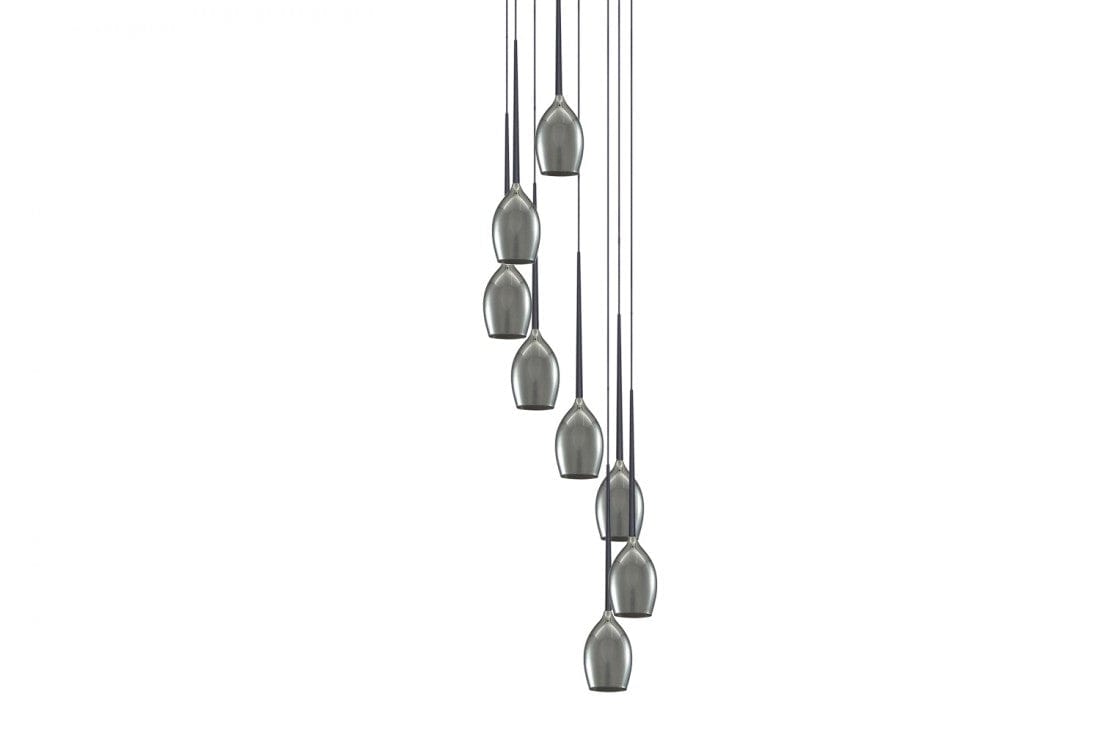 Azzarddo Lampada Izza 8 AZ2940 Grigio