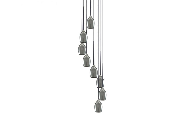 Azzarddo Lampada Izza 8 AZ2940 Grigio