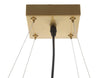 Mauro Ferretti Lampada Japan Square Oro
