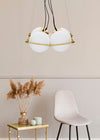 Mauro Ferretti Lampada Japan Square Oro