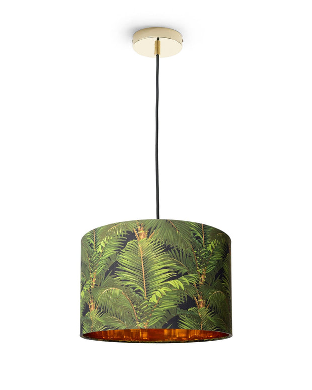 Global Art Lampada Jardin Tropical Verde