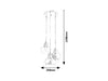 RabaLux Lampada Jezabel Three 7977 Cromo