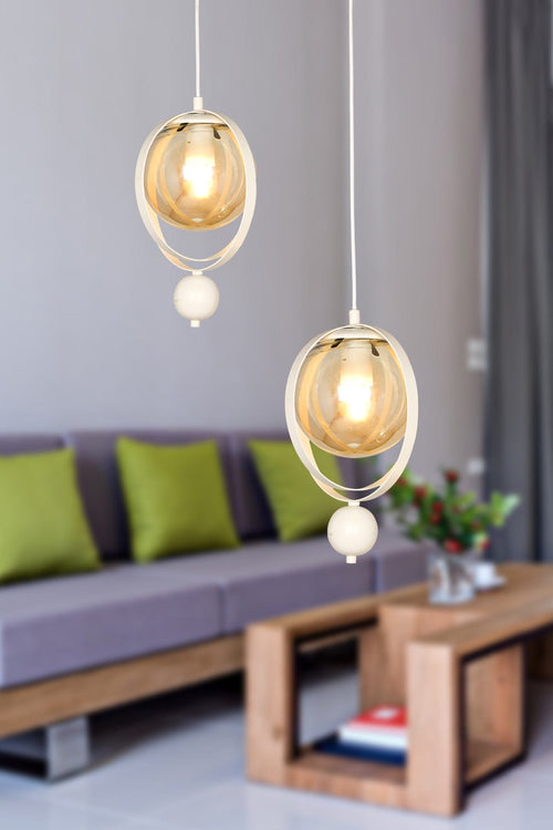 Oyo Lampada Jupiter Bianco