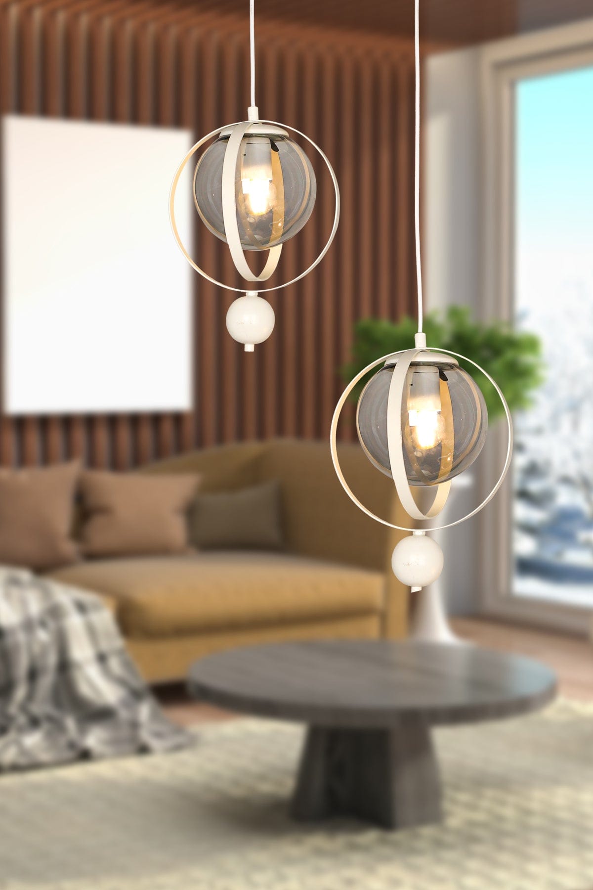 Oyo Lampada Jupiter Bianco
