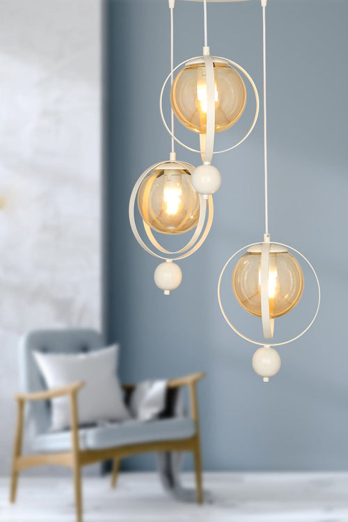 Oyo Lampada Jupiter Bianco