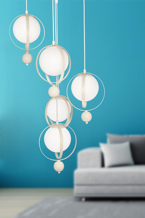 Oyo Lampada Jupiter Bianco