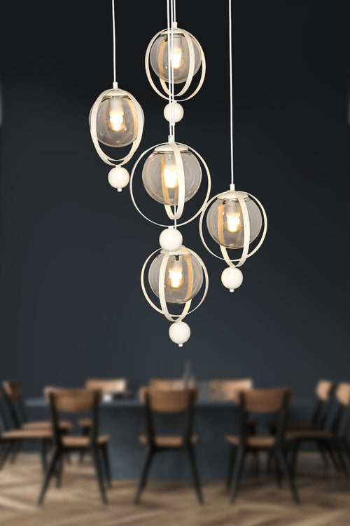 Oyo Lampada Jupiter Bianco