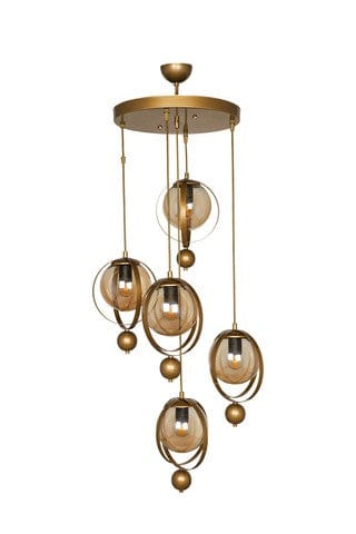 Oyo Lampada Jupiter Ottone