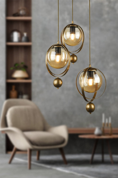 Oyo Lampada Jupiter Ottone