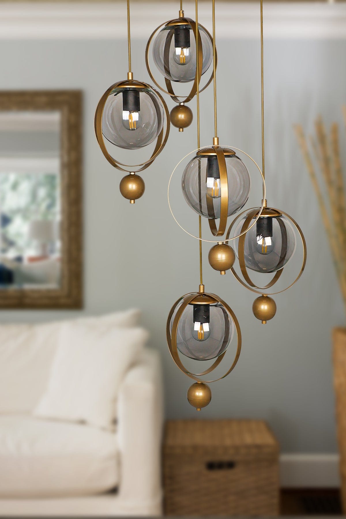 Oyo Lampada Jupiter Ottone