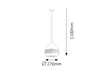 RabaLux Lampada Kaia 2279 Bianco
