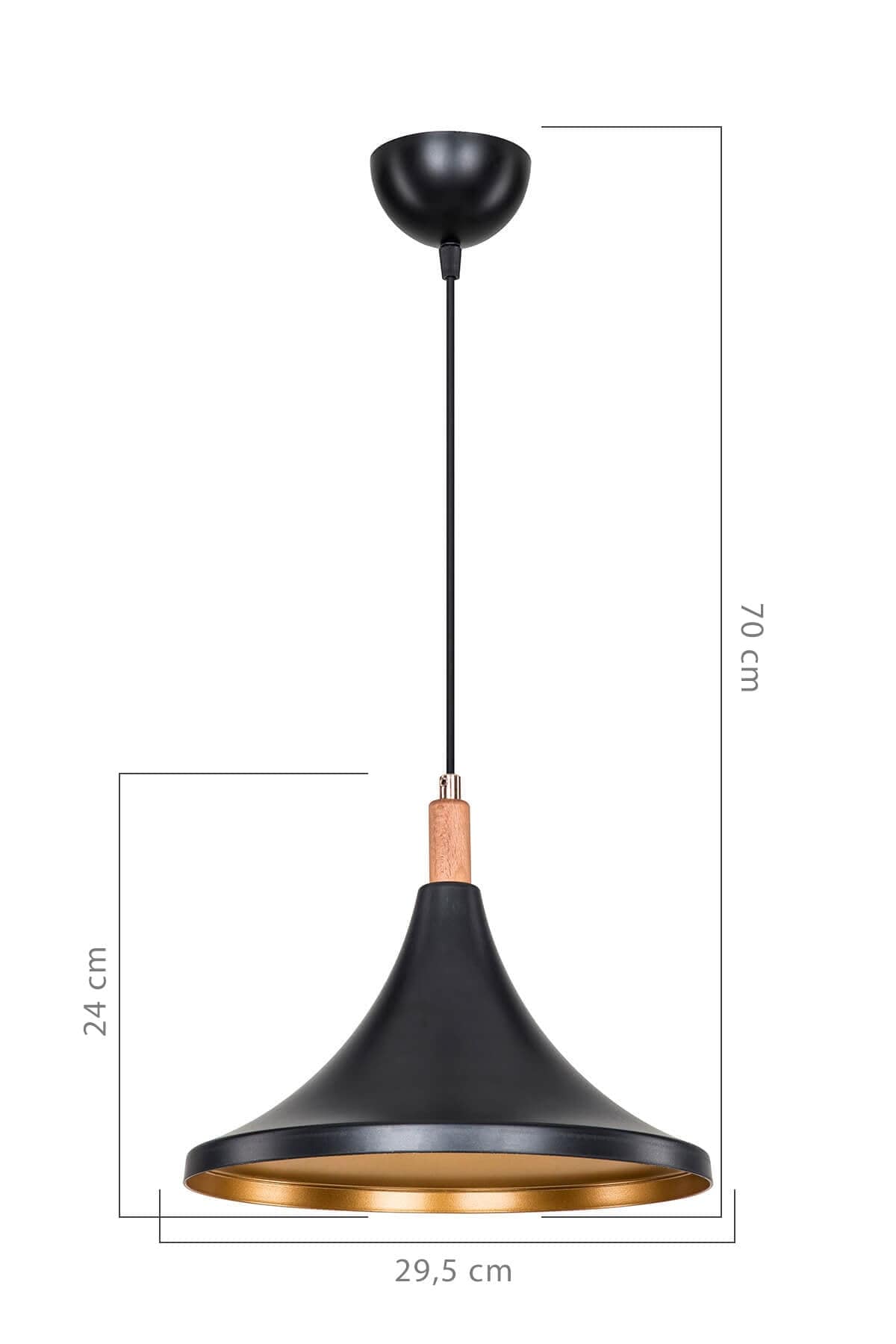 Oyo Lampada Kano Nero