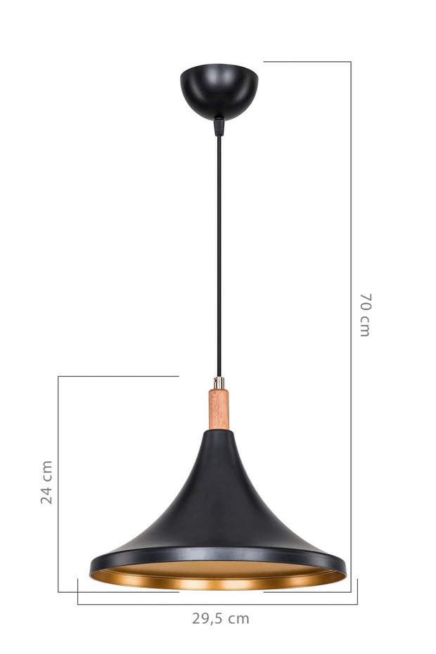 Oyo Lampada Kano Nero