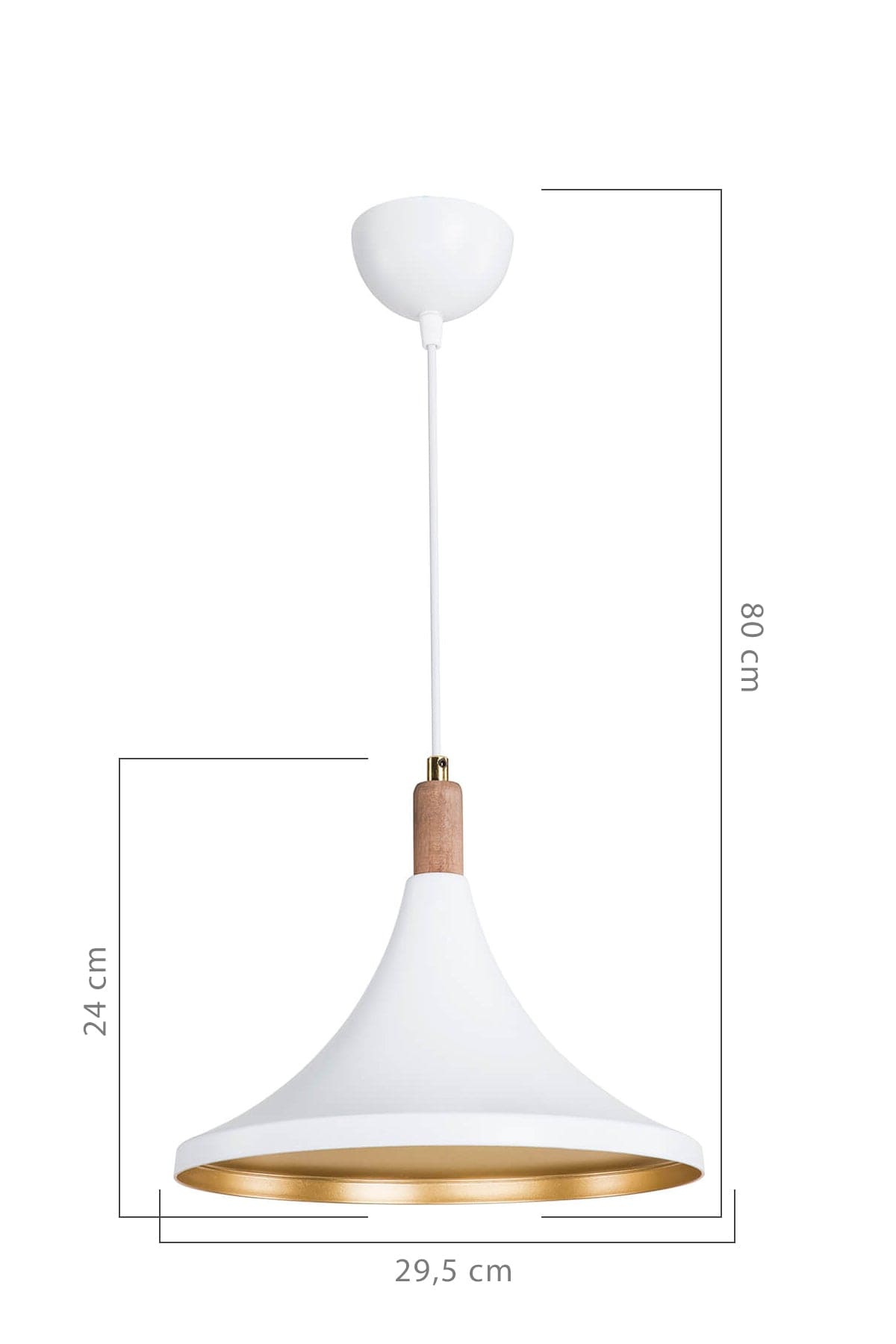 Oyo Lampada Kanu Bianco