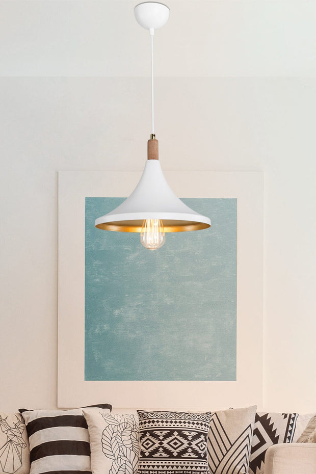 Oyo Lampada Kanu Bianco