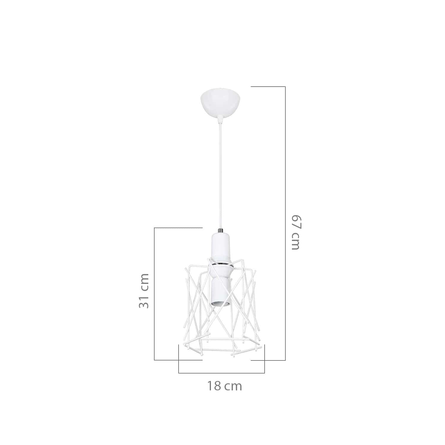 Oyo Lampada Karma Bianco