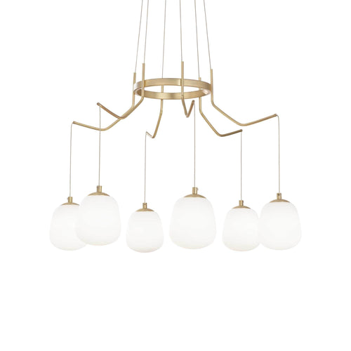 IdealLux Lampada Karousel SP6 Ottone