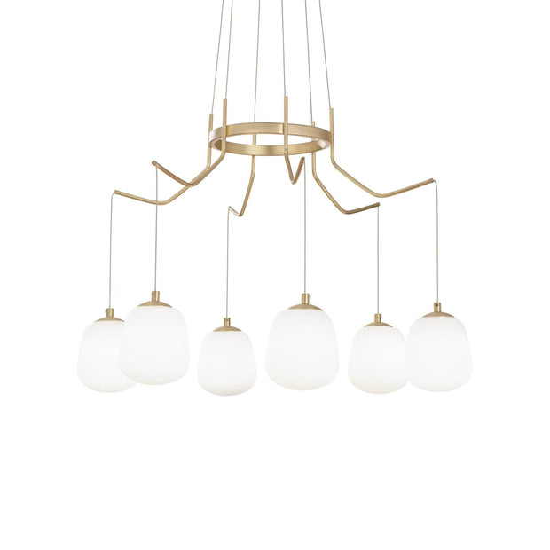IdealLux Lampada Karousel SP6 Ottone