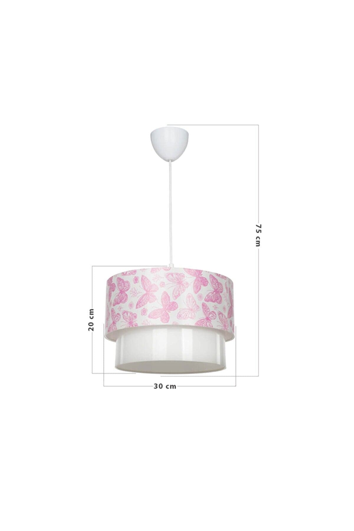 Oyo Lampada Kelebek Bianco