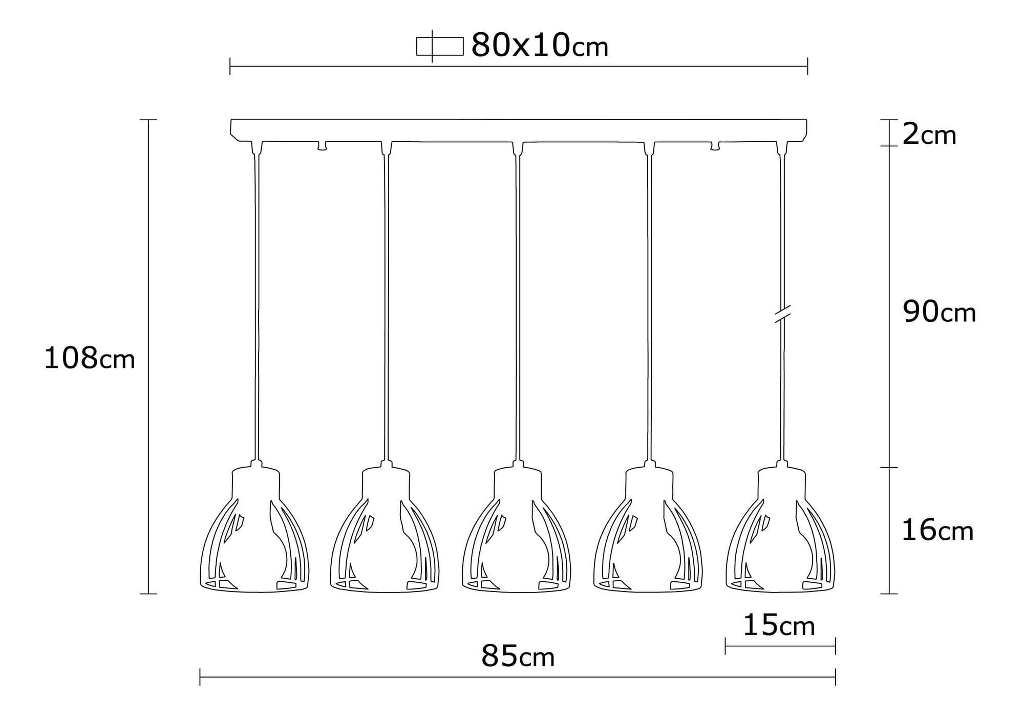 Asir Lampada Kemah N-1236 Nero
