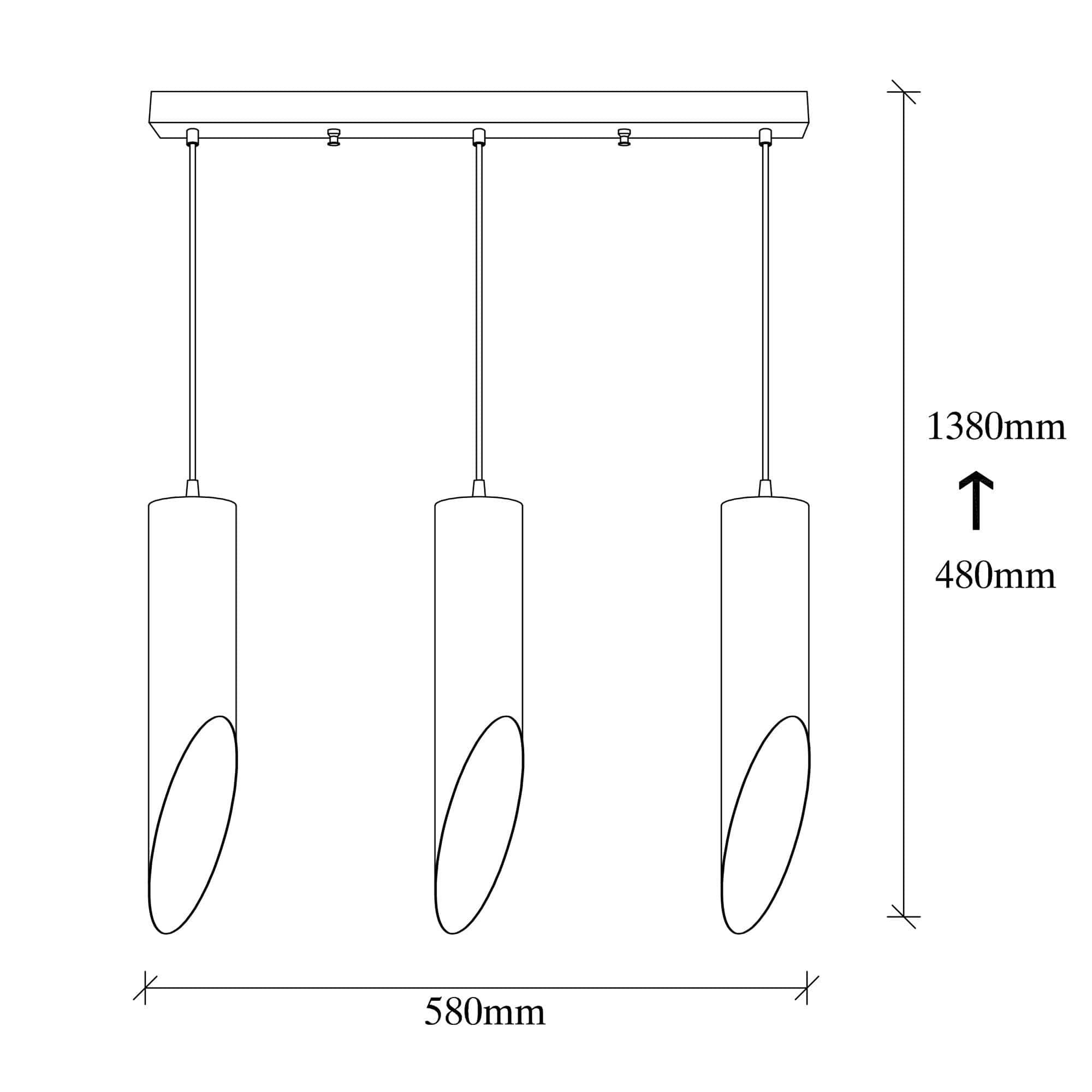 Asir Lampada Kesik 6926 Nero