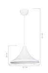 Oyo Lampada Kobe Bianco