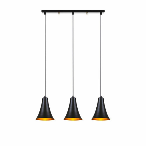Oyo Lampada Konik Trio Line Nero