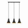 Oyo Lampada Konik Trio Line Nero