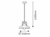 RabaLux Lampada Kyle 2930 Marrone