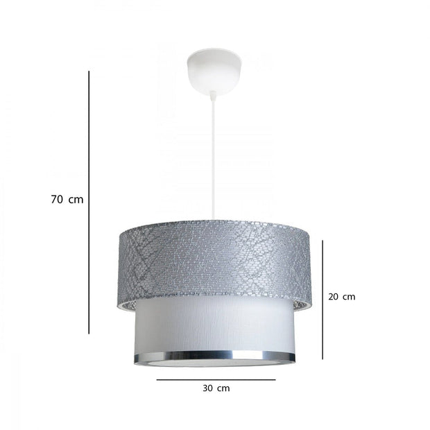 Oyo Lampada Lacy Grigio