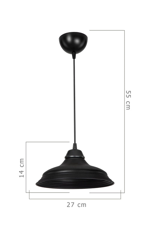 Oyo Lampada Lama Nero
