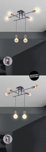 Lampada Lanny 2116 Nero (2)