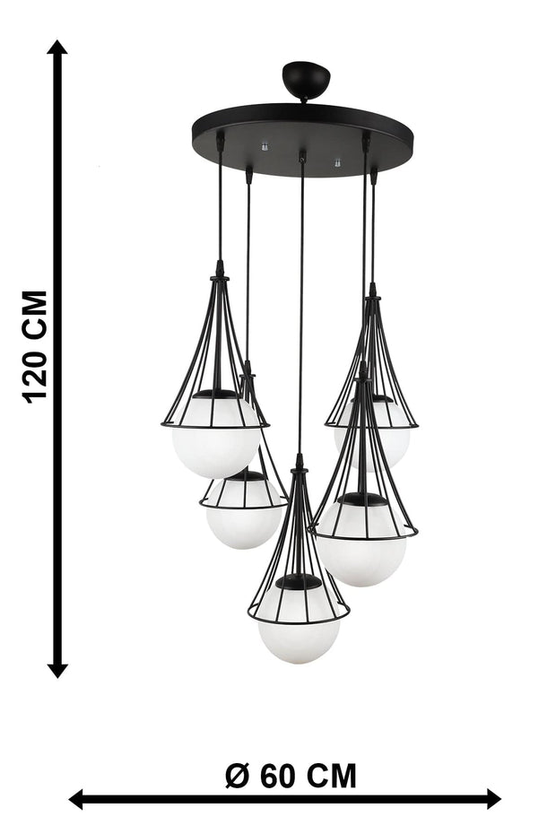 Oyo Lampada Lapis Bianco e Nero