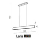 Azzarddo Lampada Laria AZ2700 Naturale