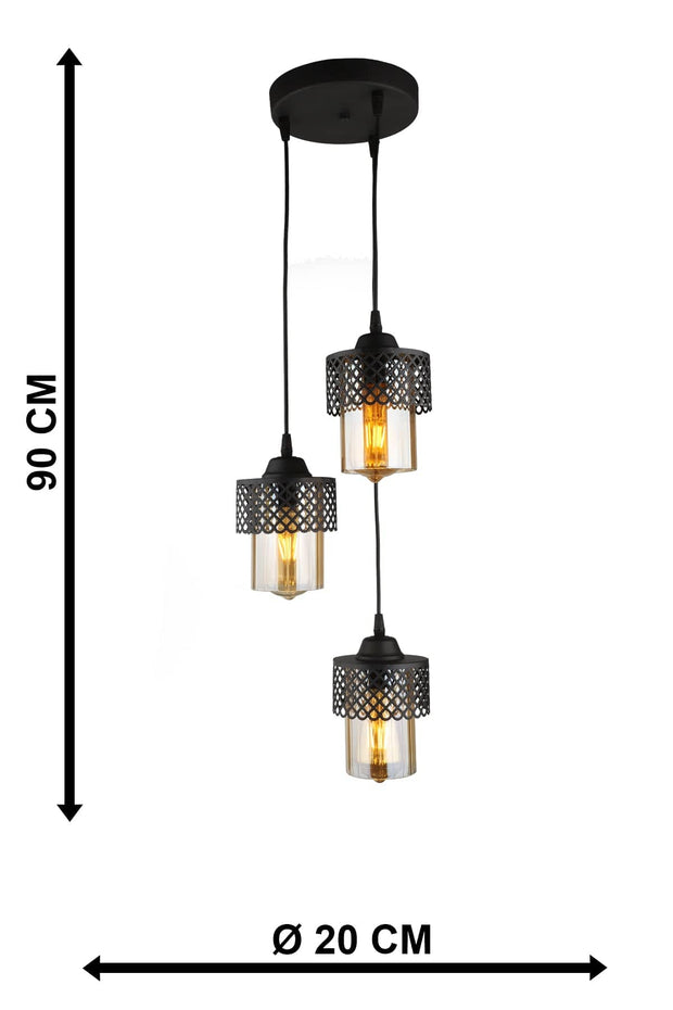 Oyo Lampada Lazen Nero