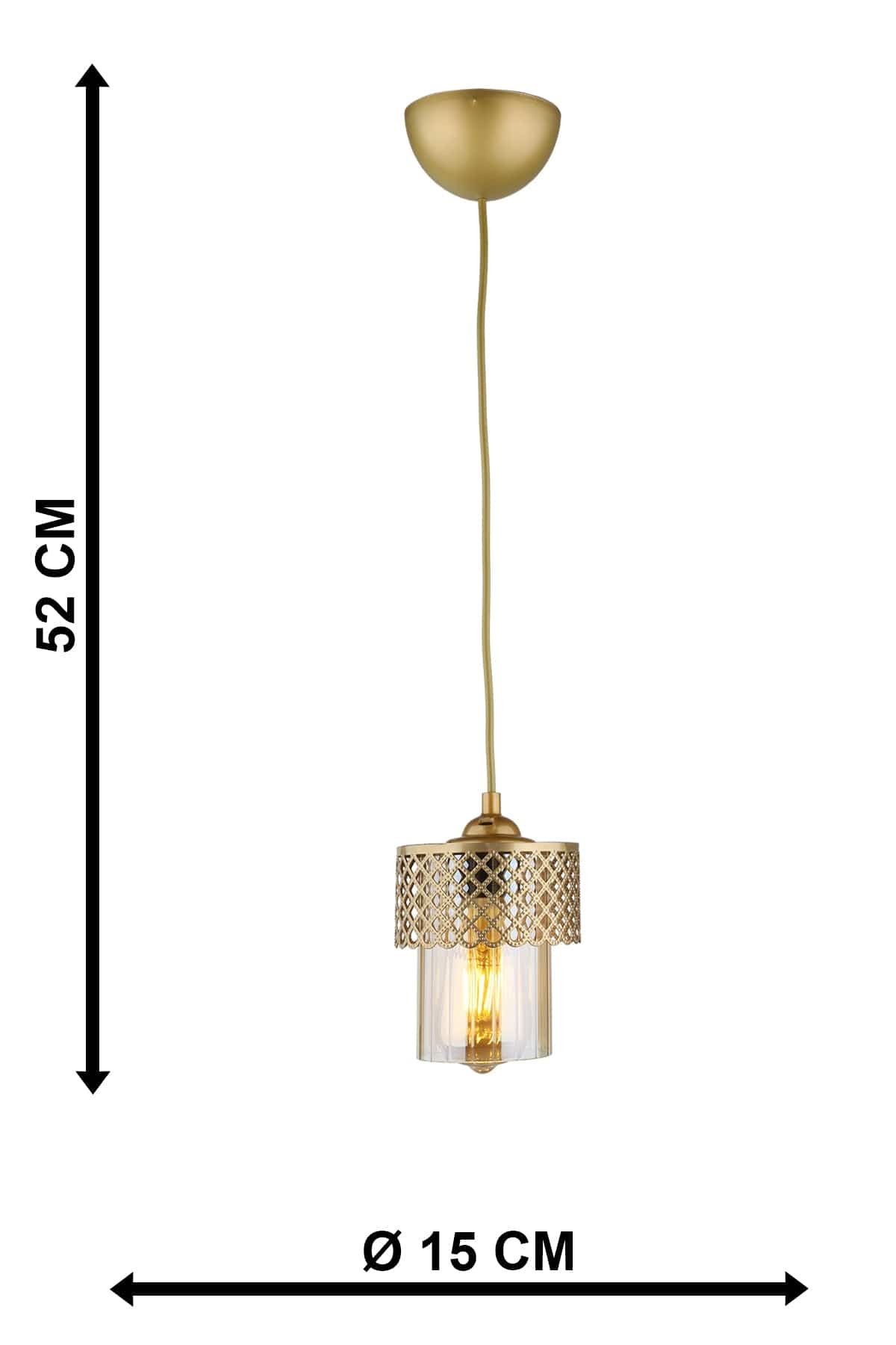 Oyo Lampada Lazen Ottone