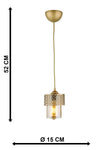 Oyo Lampada Lazen Ottone