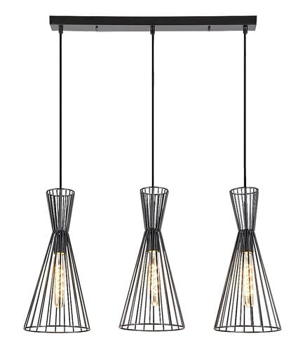 RabaLux Lampada Leandros 72006 Nero
