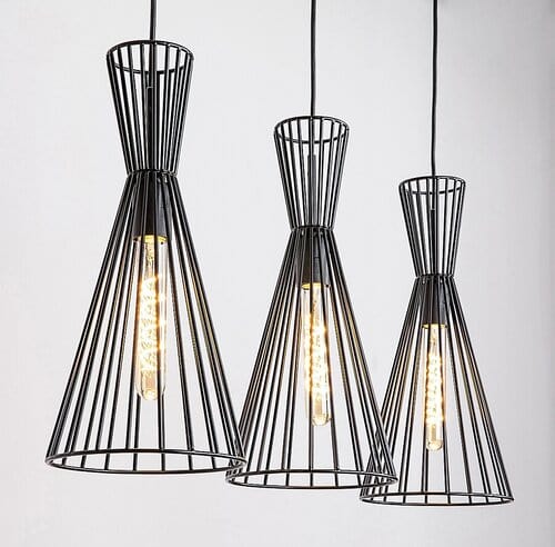 RabaLux Lampada Leandros 72006 Nero