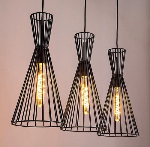 RabaLux Lampada Leandros 72006 Nero
