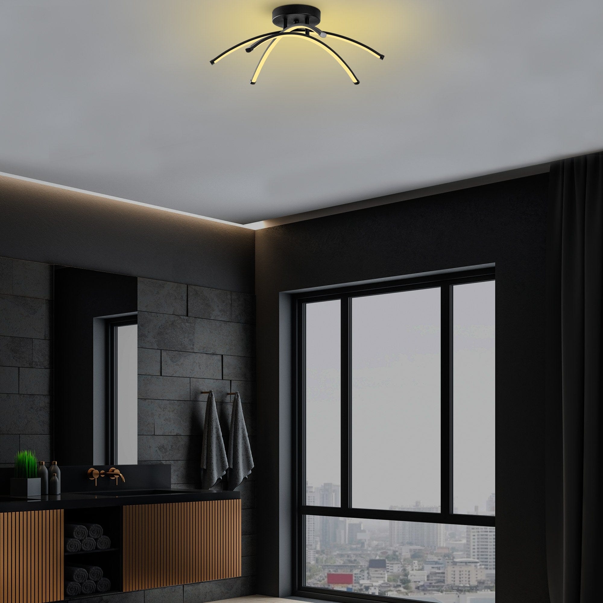 Asir Lampada LEDBANANA-13685 Nero