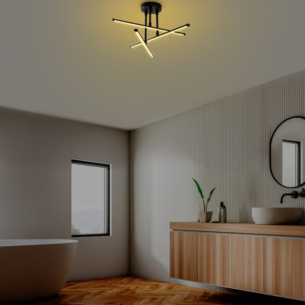 Asir Lampada Ledflower 13649 Nero