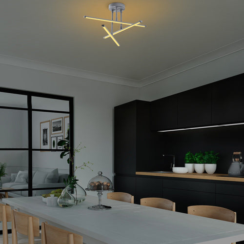 Asir Lampada Ledflower 13651 Grigio