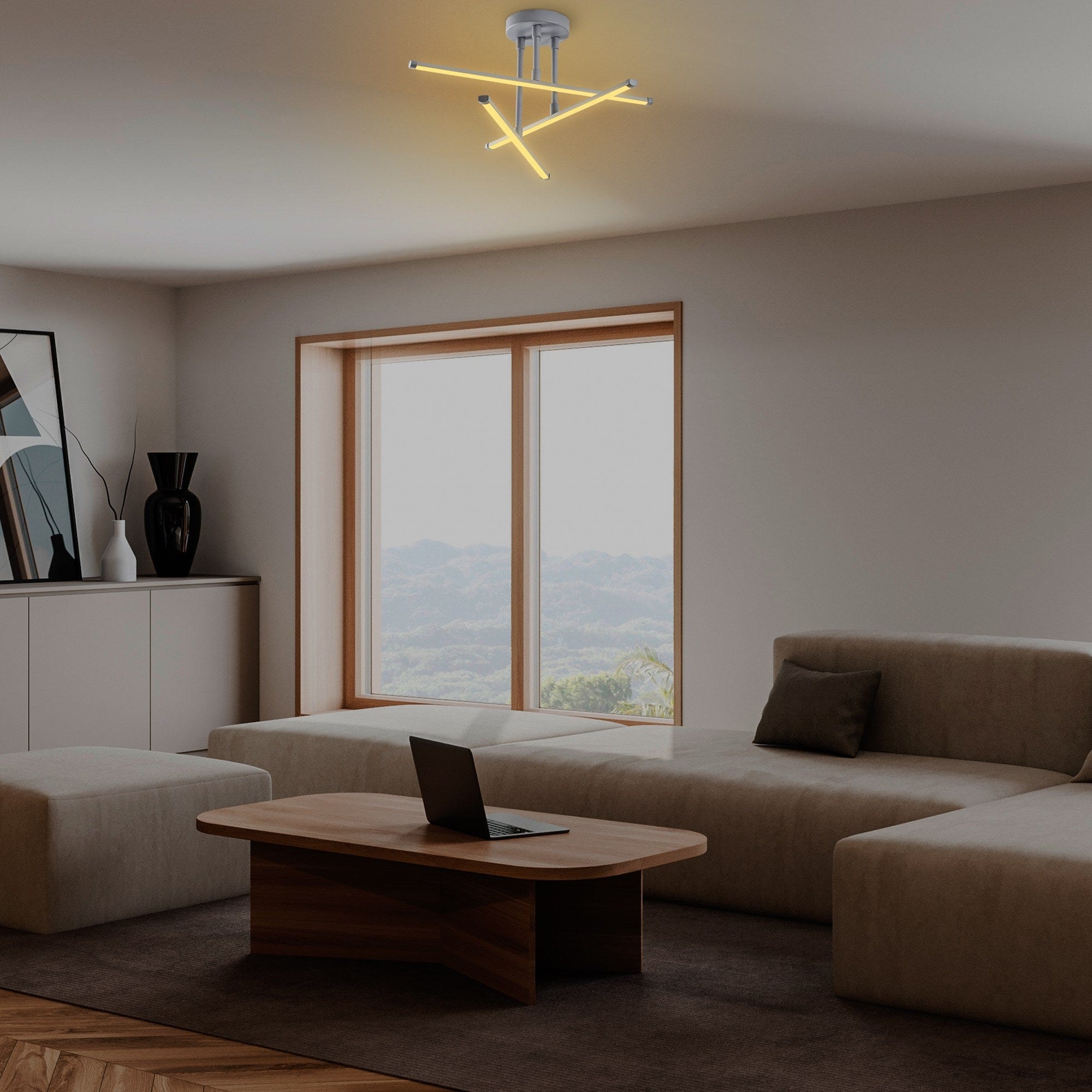 Asir Lampada Ledflower 13651 Grigio