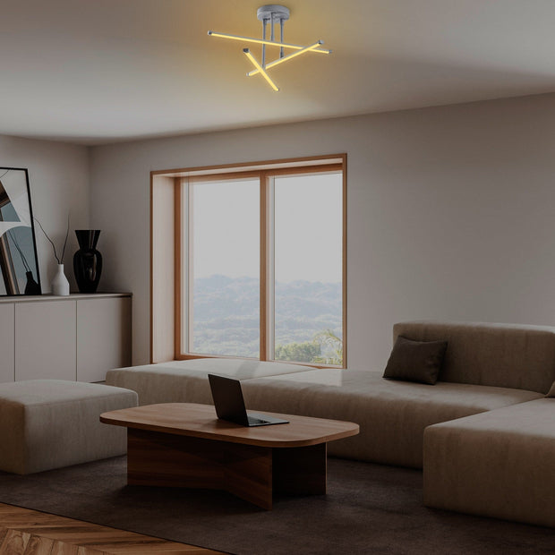 Asir Lampada Ledflower 13651 Grigio