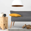 Customform Lampada Leonard L Bianco
